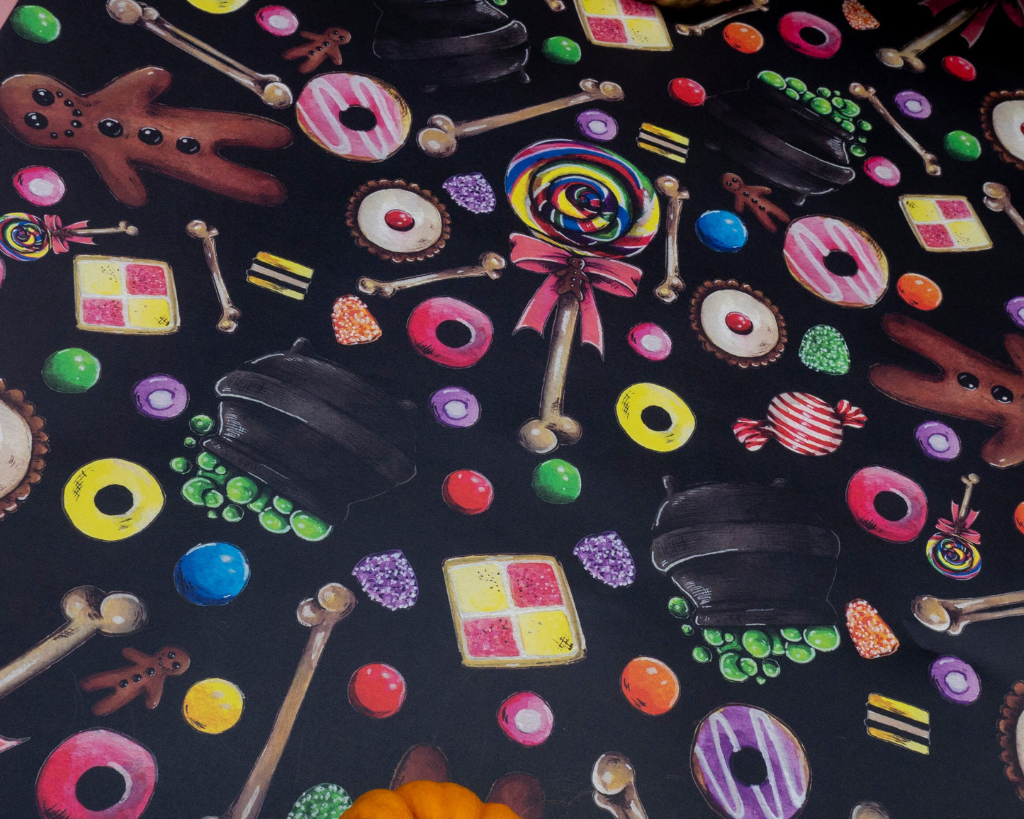 Hansel & Gretel Wrapping Paper and Gift Tag