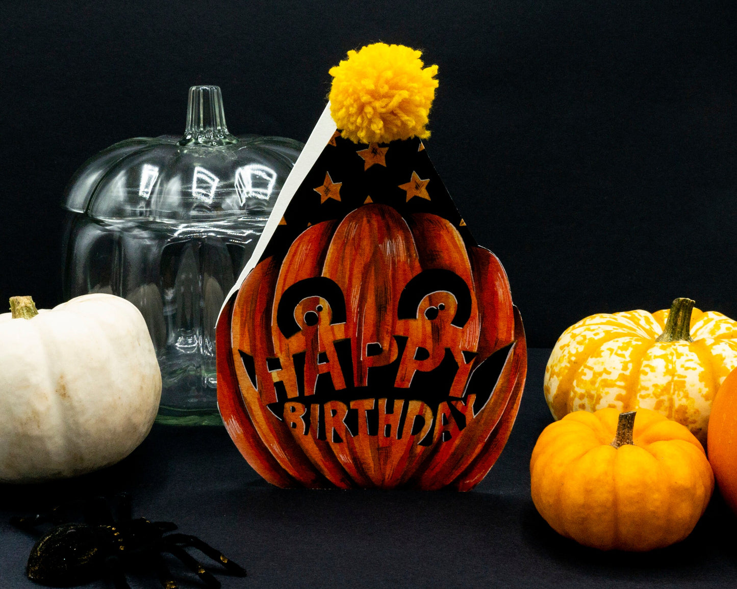 Happy Birthday Pumpkin Patch Party Card