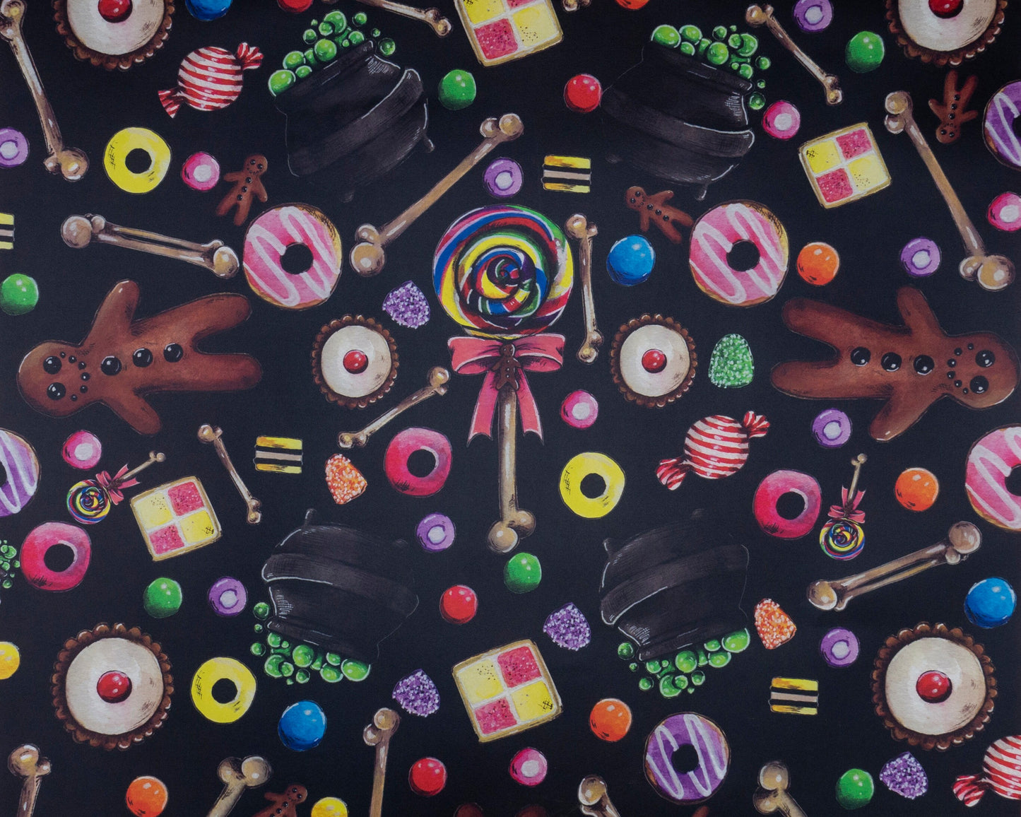 Hansel & Gretel Wrapping Paper and Gift Tag