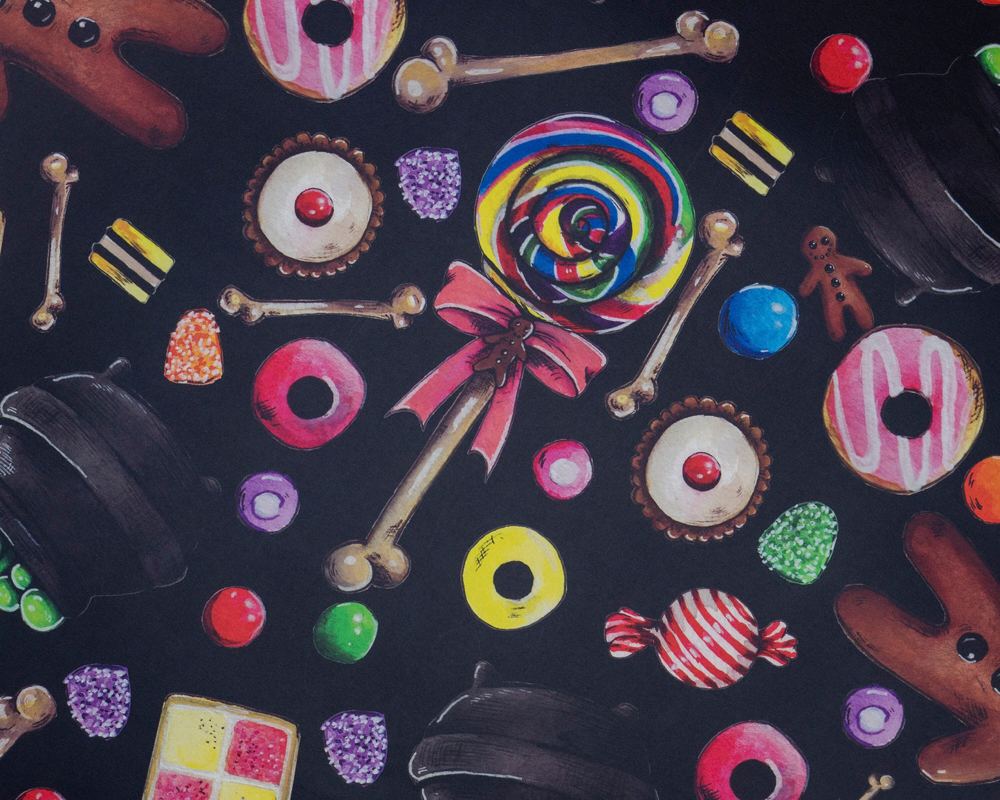 Hansel & Gretel Wrapping Paper and Gift Tag