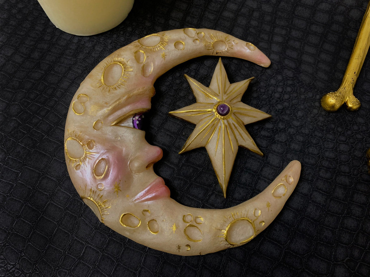 Mystic Whimsy Moon (with/without star)