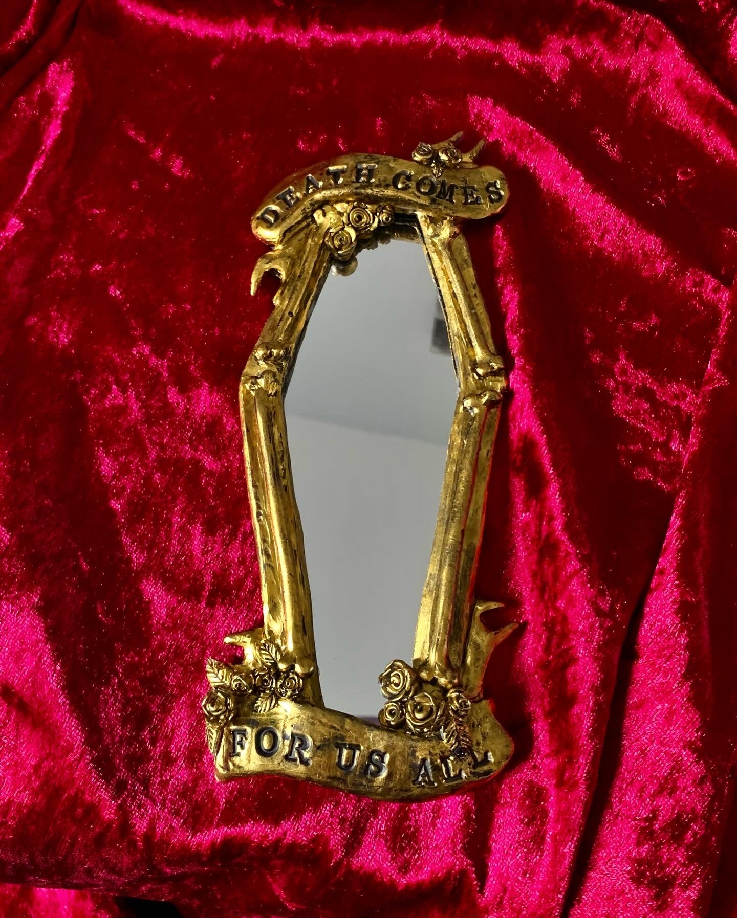 Mini Coffin Mirror