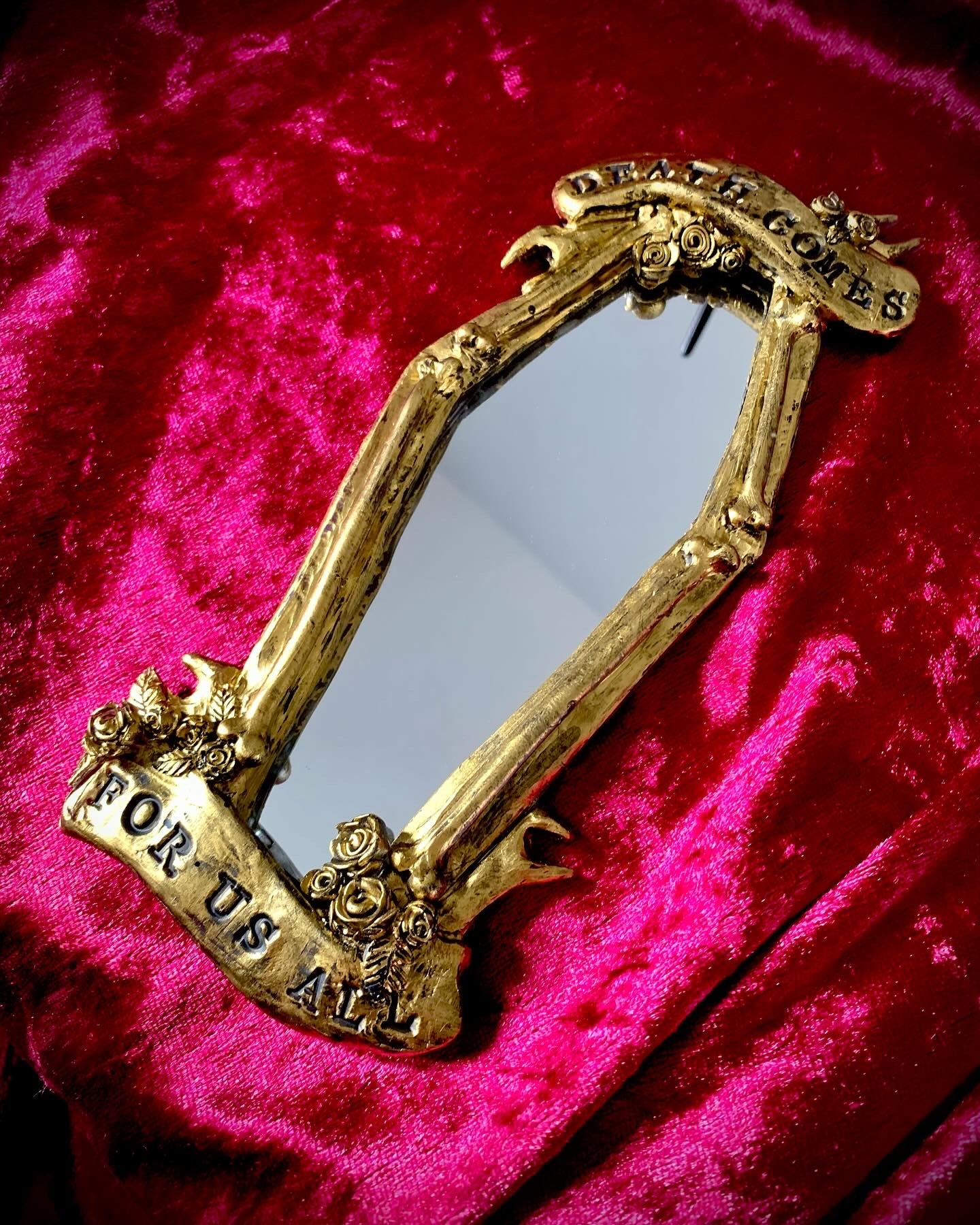Mini Coffin Mirror