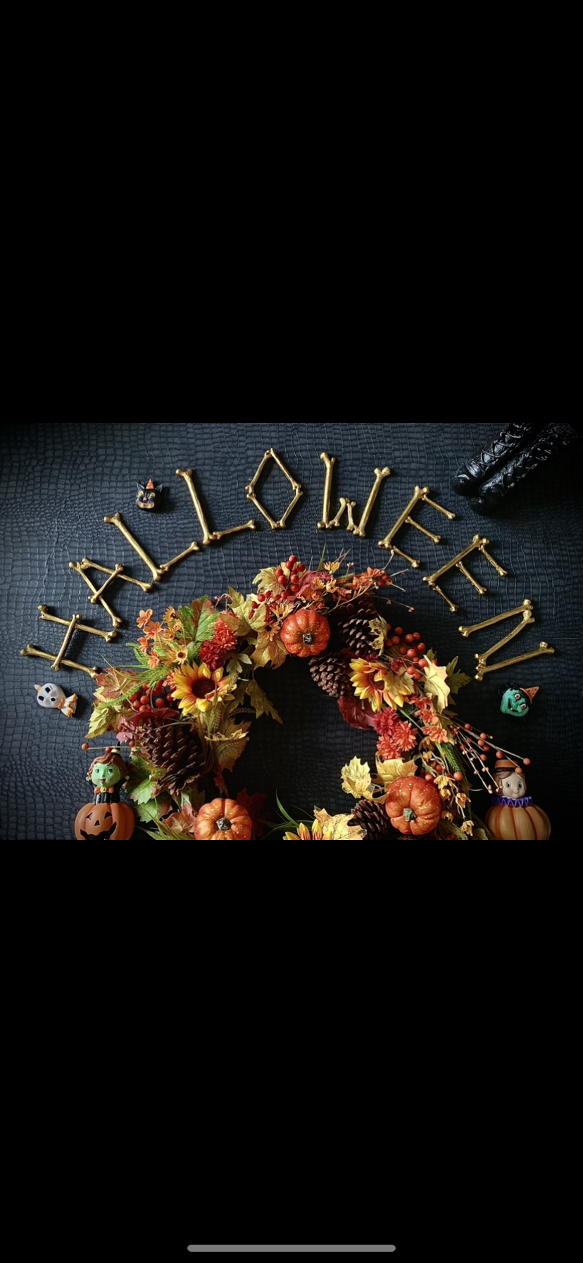 Bone Wall Letters