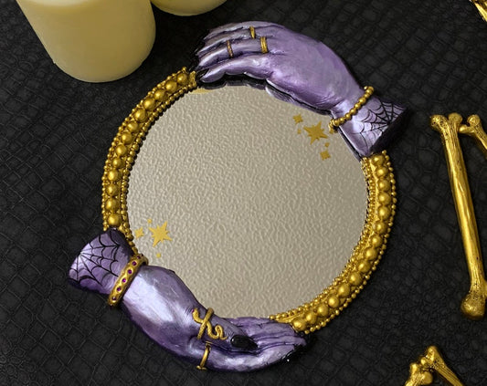 Crystal Ball Mystic Decorative Mirror
