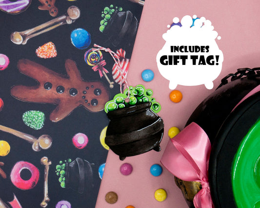 Hansel & Gretel Wrapping Paper and Gift Tag