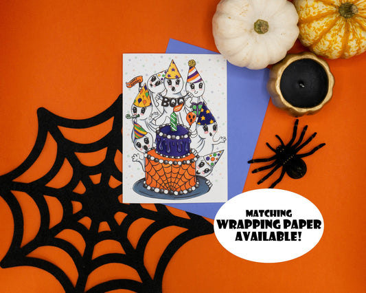 Happy Booday Card and Envelope