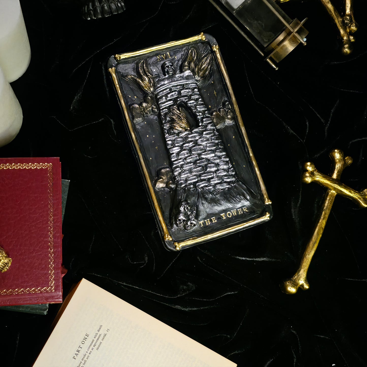 The Tower Tarot Card Wall Art
